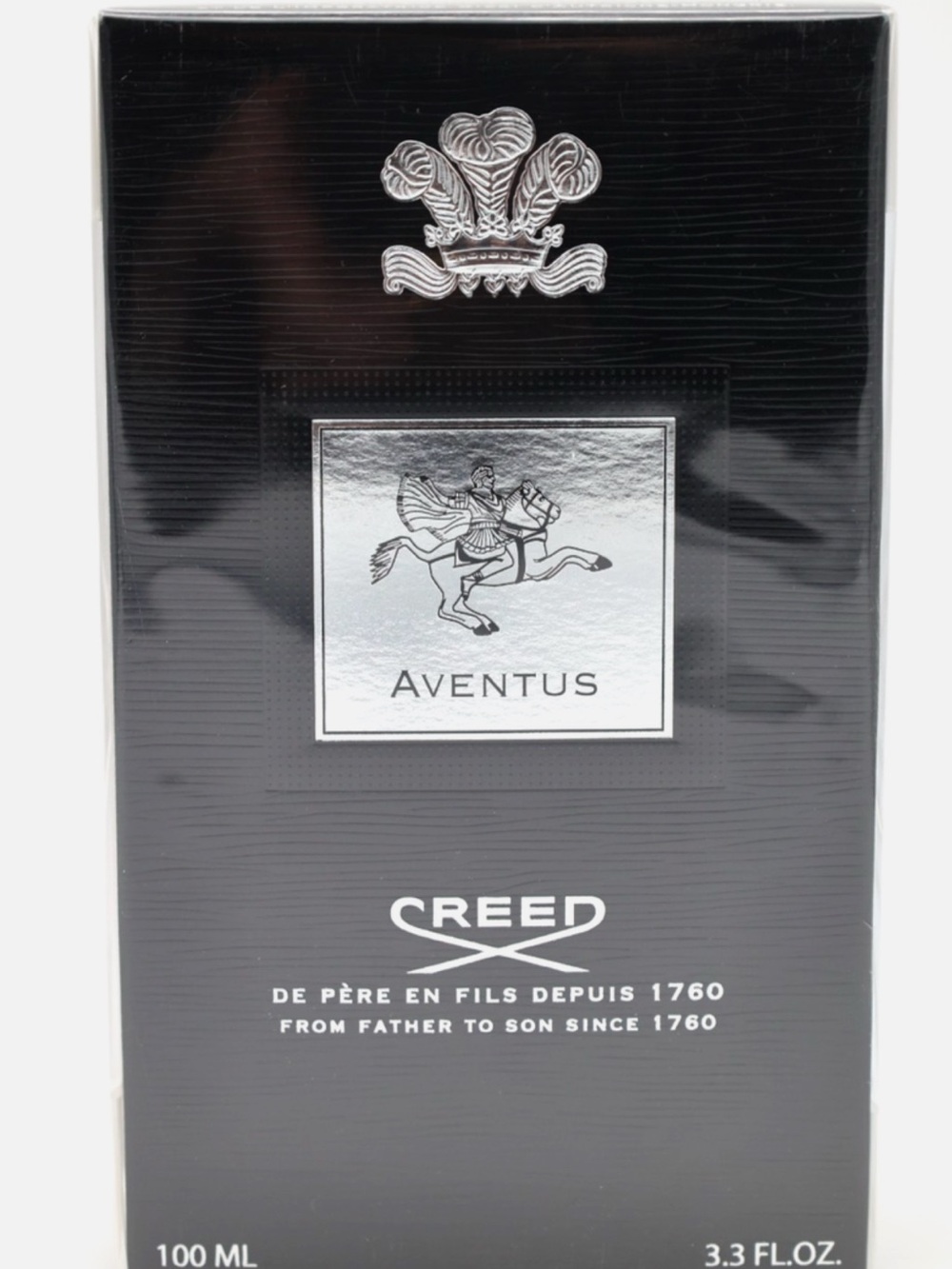 Creed Aventus Black and Silver Box